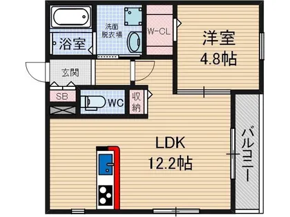 LIEN HILLS【205号室】の間取り