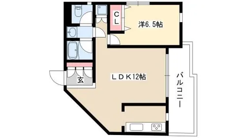 Ns21やごと C棟【3階】の間取り