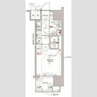 MAXIV新栄【508号室】の間取り