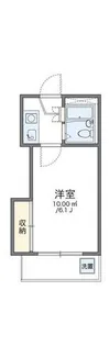 レオパレス加古川第7【206号室】の間取り
