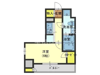 セイワパレス大今里【10階】の間取り