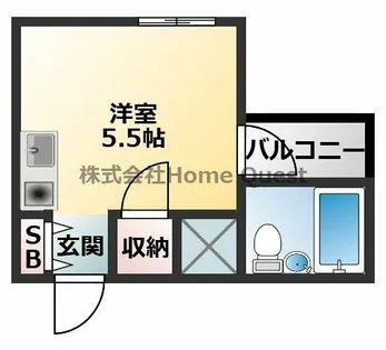 センチュリーロイヤル小阪【7階】の間取り