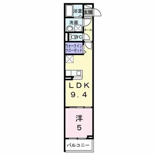 ヒカルサ大阪巽西【3階】の間取り