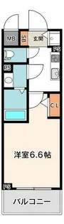 エスリードレジデンス大阪本町【12階】の間取り