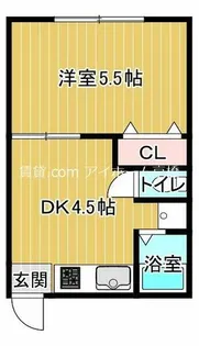 ラピス桜ノ宮【2階】の間取り
