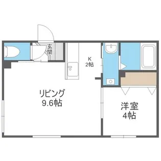 GRAND PLACE HASSAMU【1階】の間取り