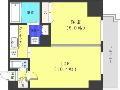 willDo南12条【3階】の間取り