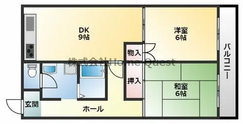 ドリームスクエア【3階】の間取り