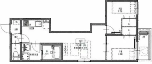 D porta graceful【1階】の間取り