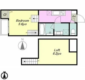 Iris【2階】の間取り
