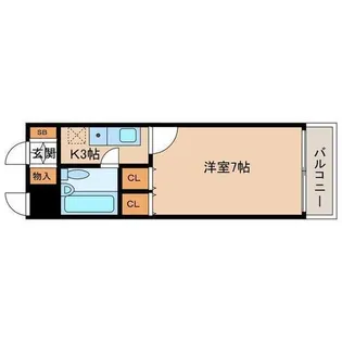 アーバンエース西神戸パル【305号室】の間取り