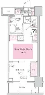 アーバネックス本町【3階】の間取り