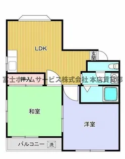 パークサンハイツ【3階】の間取り