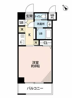 サヴォイエンポリウム【4階】の間取り