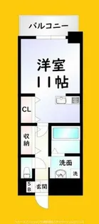 Brelia MIHAGINO【9階】の間取り