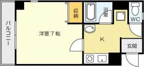 ピアーノ・KM21【3階】の間取り