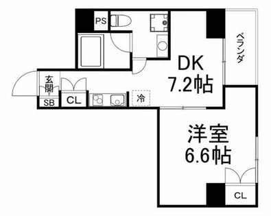 MT玉造【4階】の間取り