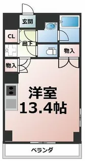 アロンノーブルⅡ【3階】の間取り