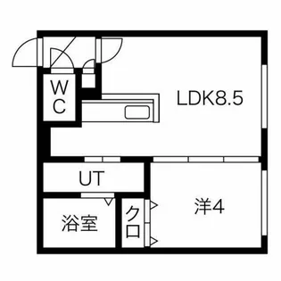 フォレスタ麻生【2階】の間取り