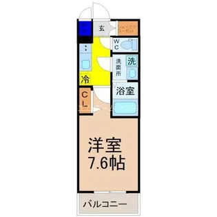 エスリード栄ル・クール(サカエルクール)【4階】の間取り