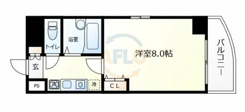 グリーンスクエア【3階】の間取り