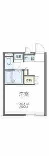 レオパレスサン今町【2階】の間取り