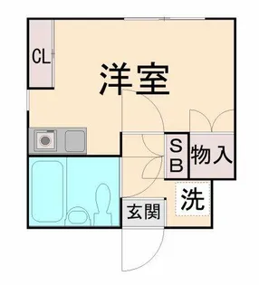 ストークハイツマヤ【202号室】の間取り