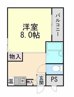 リーベン美幸【403号室】の間取り