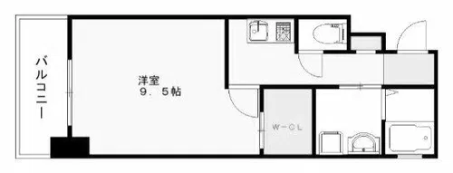 内山神岳ビル【4階】の間取り