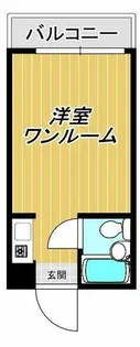 DO九条Ⅱ【5階】の間取り
