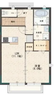 リッツ ヴィラ【102号室】の間取り