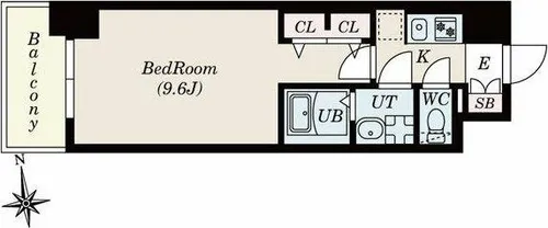 S-RESIDENCE岡崎公園aureate【13階】の間取り