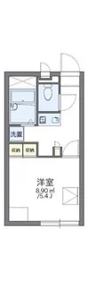レオパレスドリーム田中21【2階】の間取り