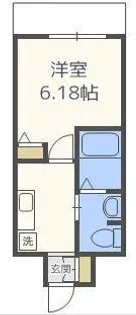 グランパシフィック聖天坂【3階】の間取り