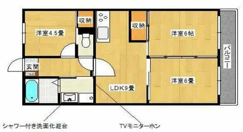 高橋マンション【3階】の間取り