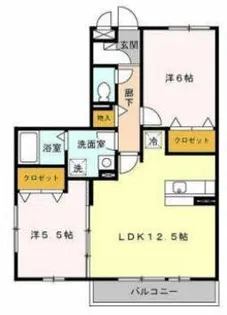 タクティス【3階】の間取り