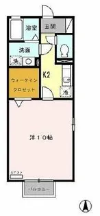 アネシスT・C【2階】の間取り