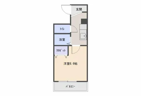 LIFE壱番館【210号室】の間取り