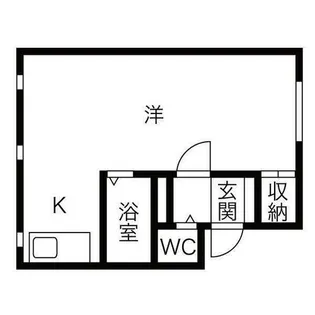 ビラニシカワ【202号室】の間取り