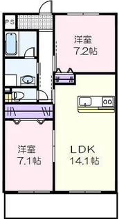 Sun Crystal【2階】の間取り