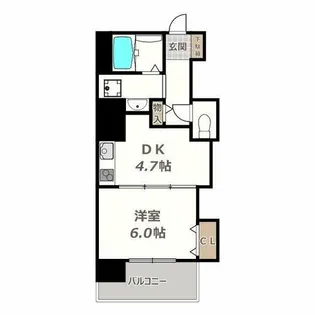 フレシュール我孫子【1102号室】の間取り