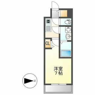 ファステート栄セントラル【3階】の間取り