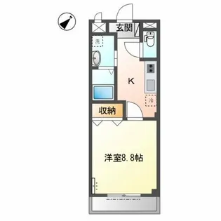 ステラエクシード【1階】の間取り