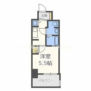 アドバンス新大阪Ⅴ【9階】の間取り