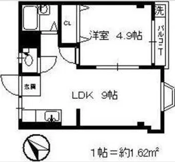 ペントハウス11【4階】の間取り