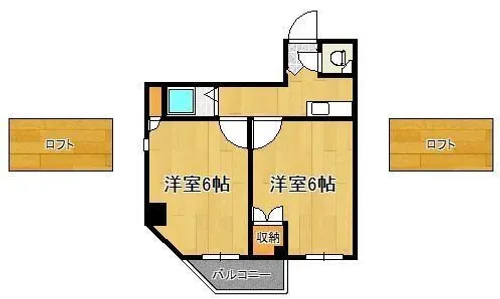 ヴィンテージ【2階】の間取り