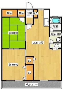 ステーションハイツ【6階】の間取り