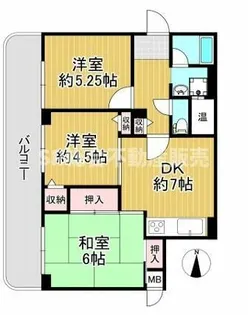 シャルム小阪壱番館【3階】の間取り