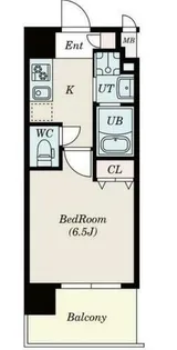 S-FORT難波西【6階】の間取り