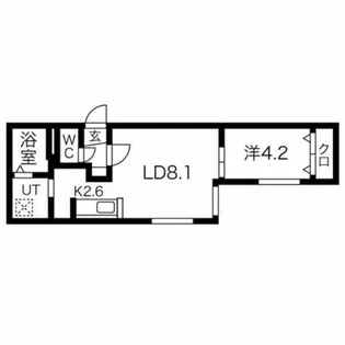 Empress澄川【2階】の間取り